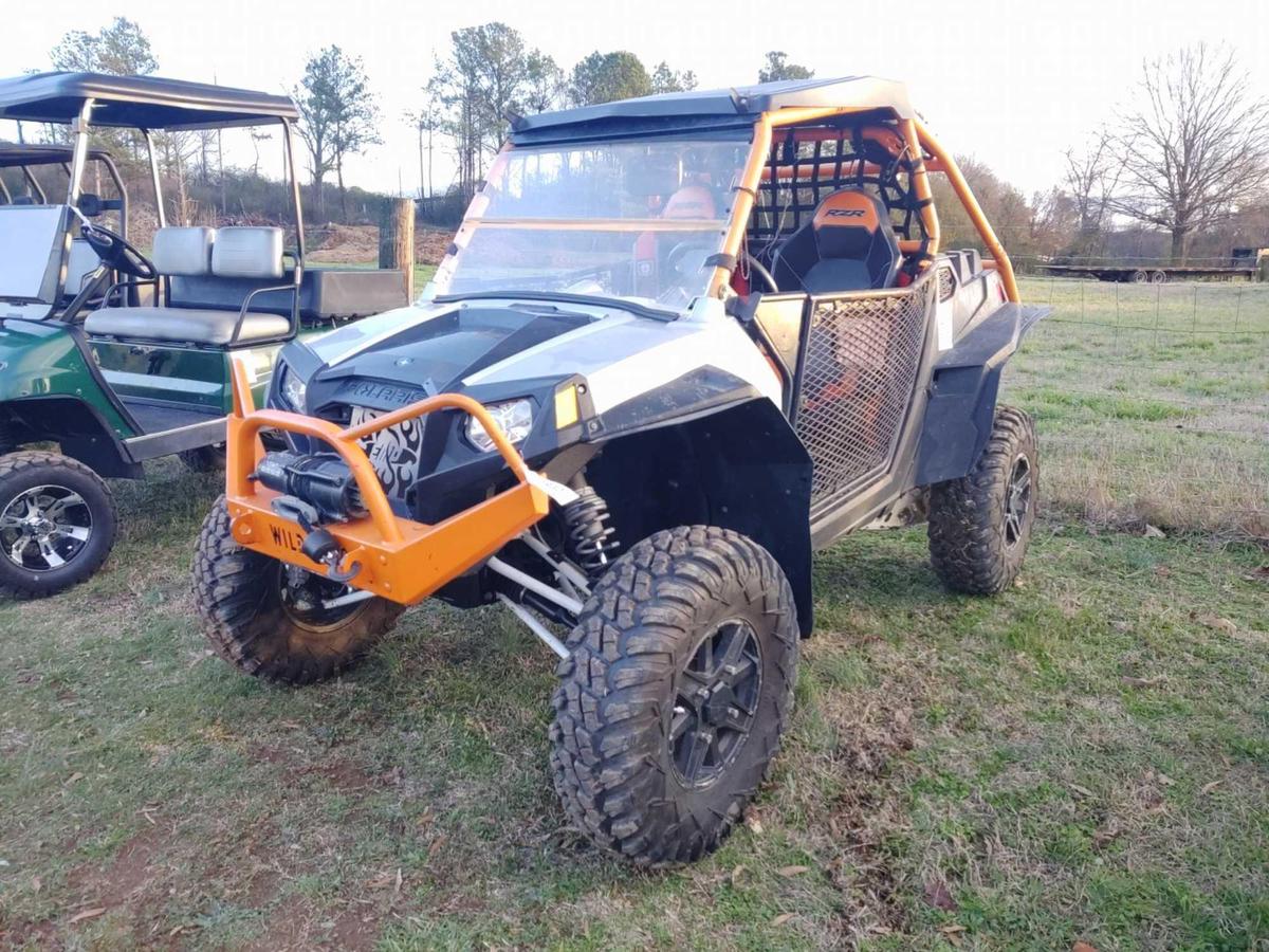 2012 POLARIS RAZOR, S/N 4XAJ787A5CF664361, 4X4, BIG TIRES, WINCH, PUSH BUMPER, 8462 MTR HRS