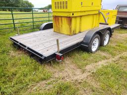 2020 CARRY ON TRAILER, S/N 4YMBU1625LG002816, CERT OF ORIGIN