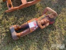 SMALL WOODEN INDIAN STATUE