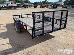 UTILITY 6x12 SINGLE AXLE TRAILER