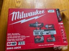 MILWAUKEE (2) TOOL COMBO PACK