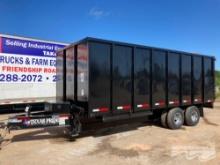 2023 TEXAS PRIDE 20' X 8' DUMP TRAILER