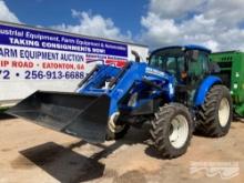 NEW HOLLAND T4.110 FARM TRACTOR W/ FRONTEND LOADER