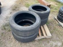 (4) BRIDGESTONE 275/50R22 TIRES