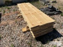 (33) 1"X10"X8' ROUGH CUT LUMBER