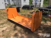 2024 SKID STEER SNOW PUSHER,...