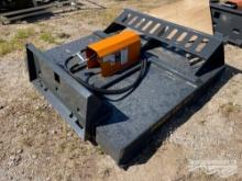 2024 SKID STEER BRUSH CUTTER SKID STEER ATTACHMENT