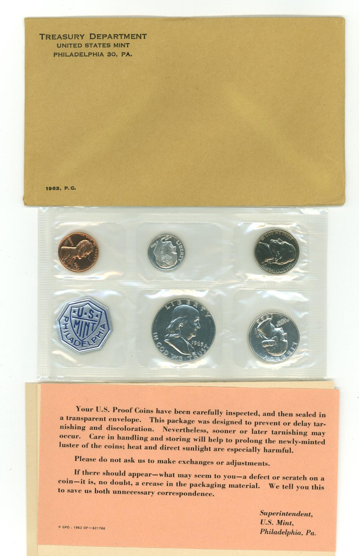 1963 PROOF SET