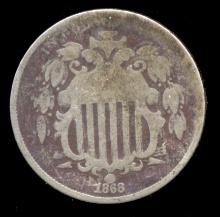 1868 ... Shield Nickel