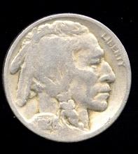 1926 ...  Buffalo / Indian Head Nickel