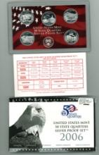 2006-S STATE QUARTERS SILVER PROOF SET