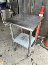 STL STL Worktable w/Casters 24” w x 24” d x 38 1/2” h