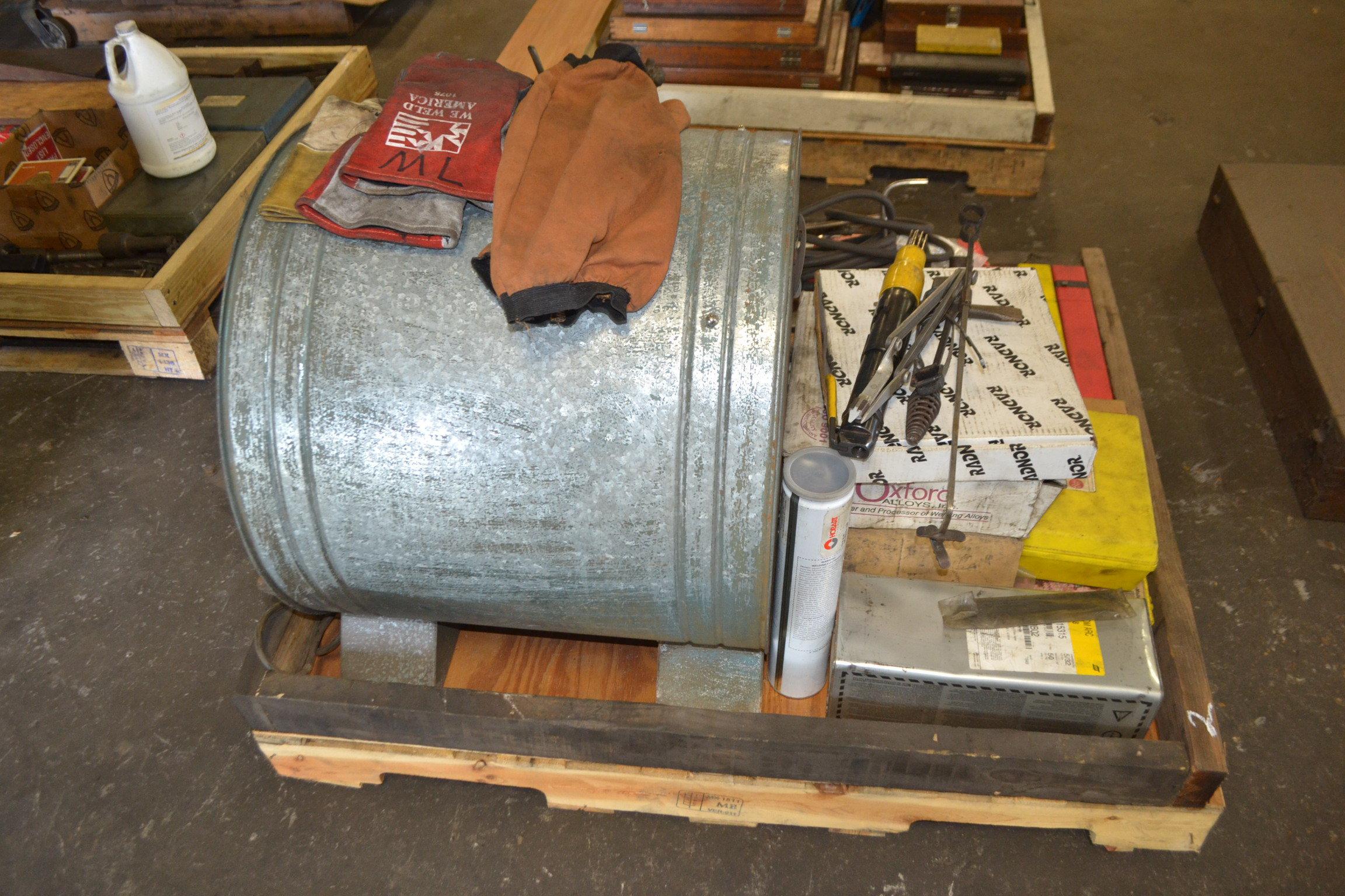 Pallet of Welding Item