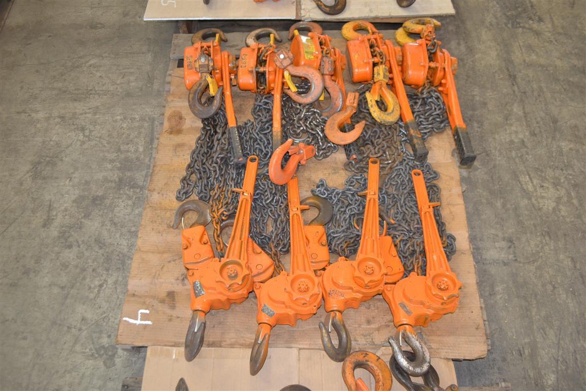 PALLET OF LEVER HOIST 3 TON