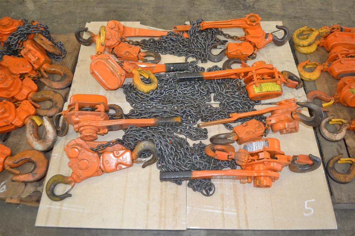 PALLET OF LEVER HOIST 3 TON