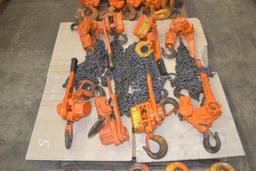 PALLET OF LEVER HOIST 3 TON