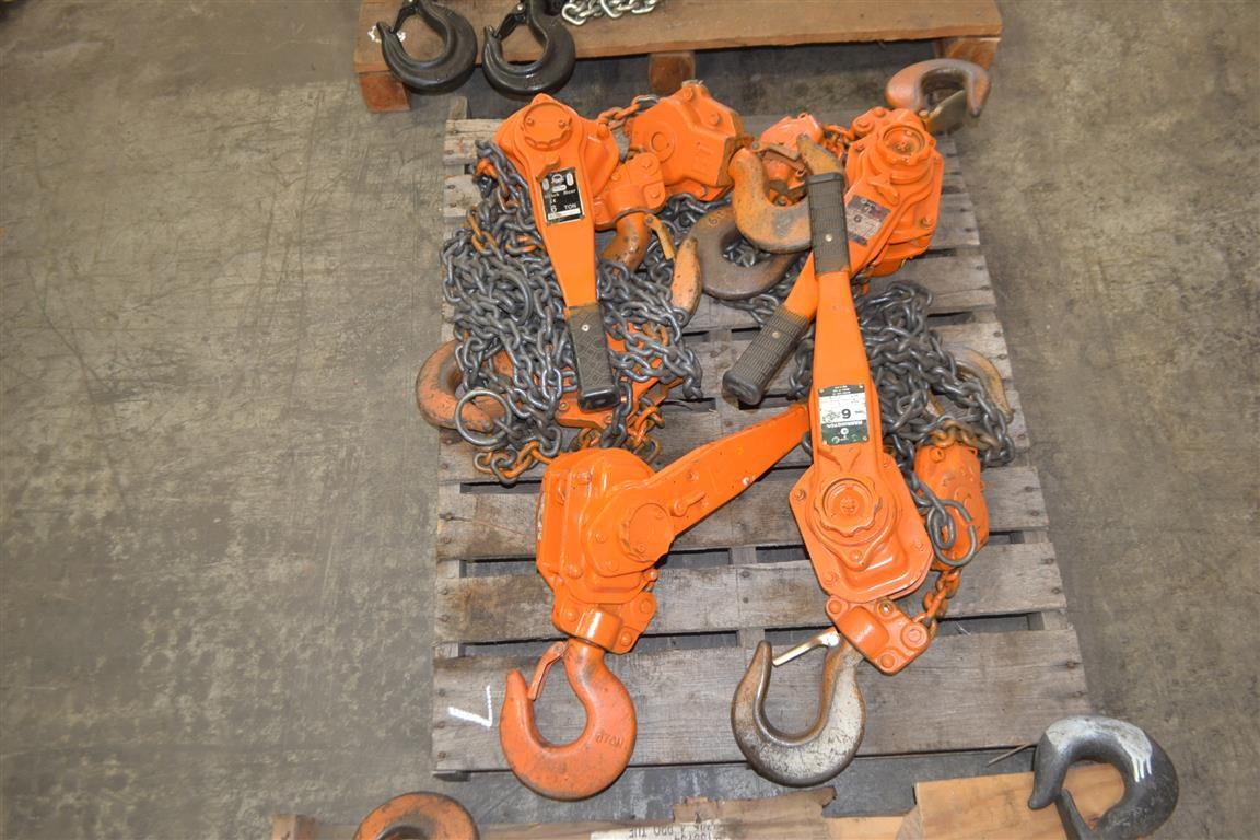 PALLET OF LEVER HOIST 6 TON