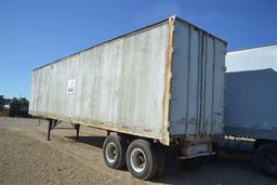 BUDD YF25400A60 40' Van Trailer, Tandem Axles, NO TITLE  ~