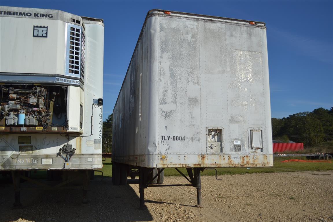 BUDD YF25400A60 40' Van Trailer, Tandem Axles, NO TITLE  ~