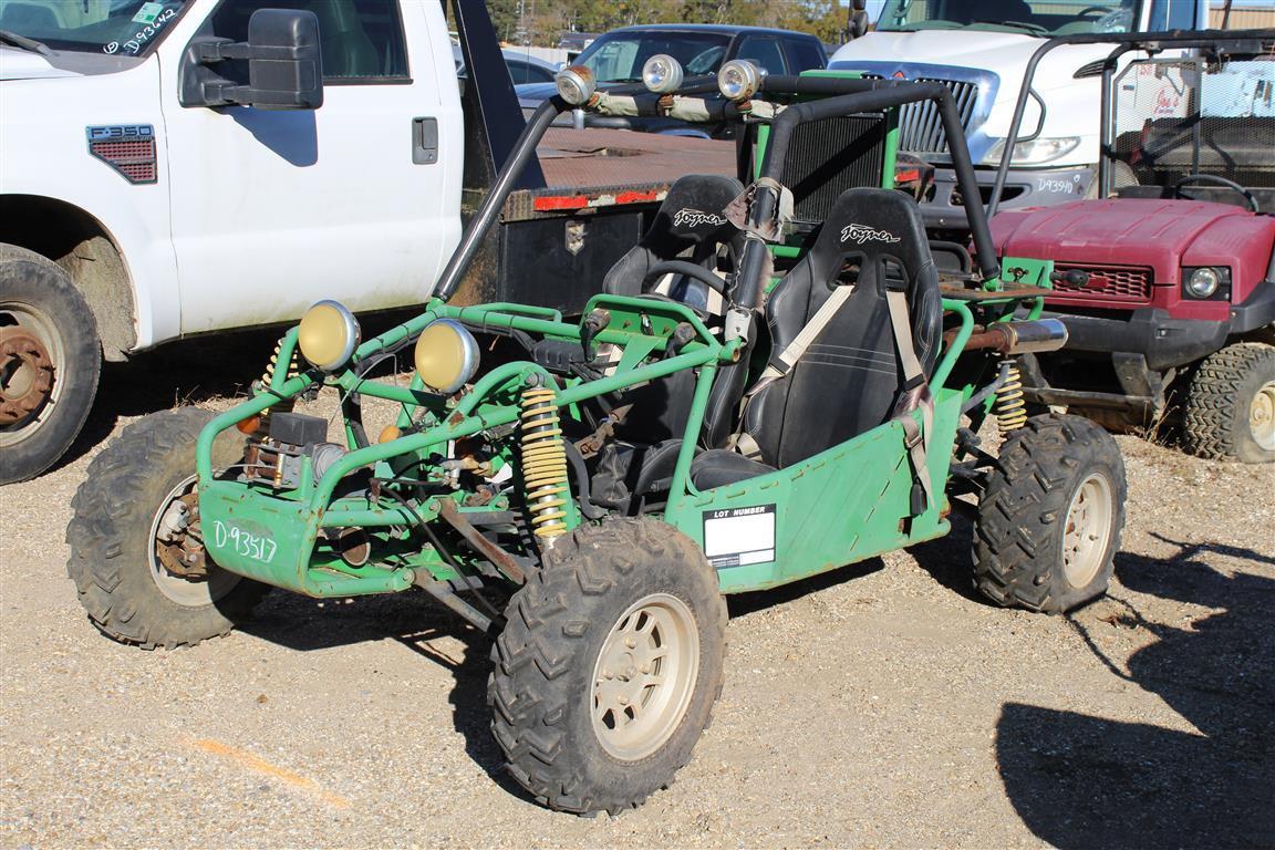 JOINER SAND SPYDER SALVAGE, ATV, Gas Motor, 4 Speed Transmission, Off Road Tires, Not a Titled Item