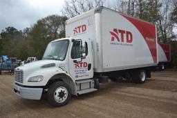 FREIGHTLINER BUSINESS CLASS M2 106 18' Van Body, Rear Rollup Door, Cummins ISB6.7-240 Diesel Engine,