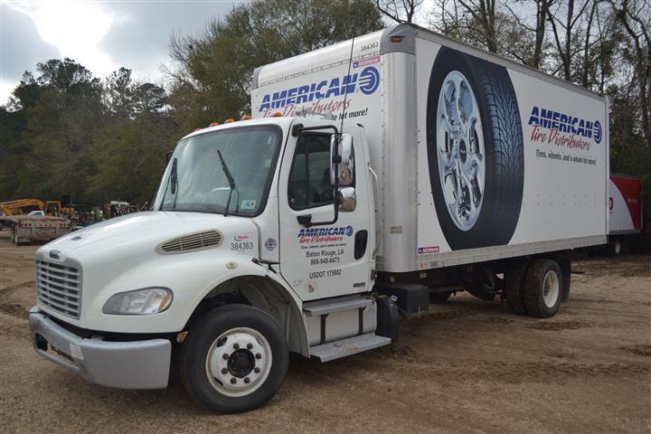 FREIGHTLINER BUSINESS CLASS M2 106 18' Van Body, Rear Roll Up Door, Cummins ISB6.7-240 Diesel Engine