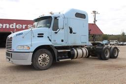 MACK PINNACLE CXU613 Sleeper, MP8 Mack Engine, 445HP, M Drive Automatic Transmission, 12,000lb Front