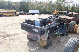 SALVAGE E-Z-GO GOLF CART . Dump Bed, Canopy, Gas  ~