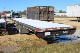 TRAILMASTER  40' Gooseneck Flatbed Trailer, Tandem Axles  ~