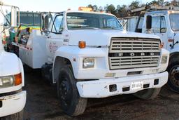 FORD F7000 SALVAGE, Diesel Engine, 5/2 Speed Transmission, Single Axle, Reel Bed w/ Hyd. Arms, THIS
