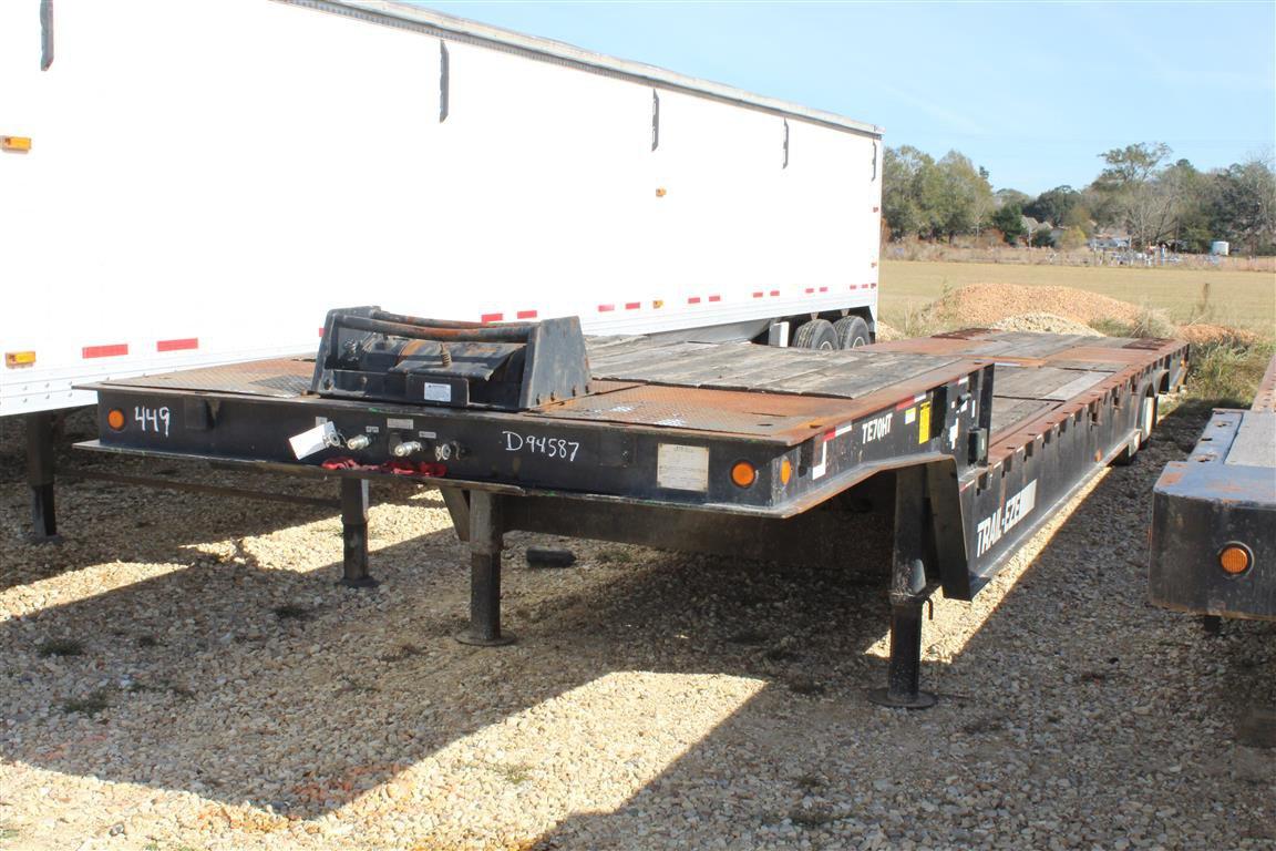 TRAIL-EZE TE70HT48 - 48' Lowboy Trailer Hyd. Dovetail  ~