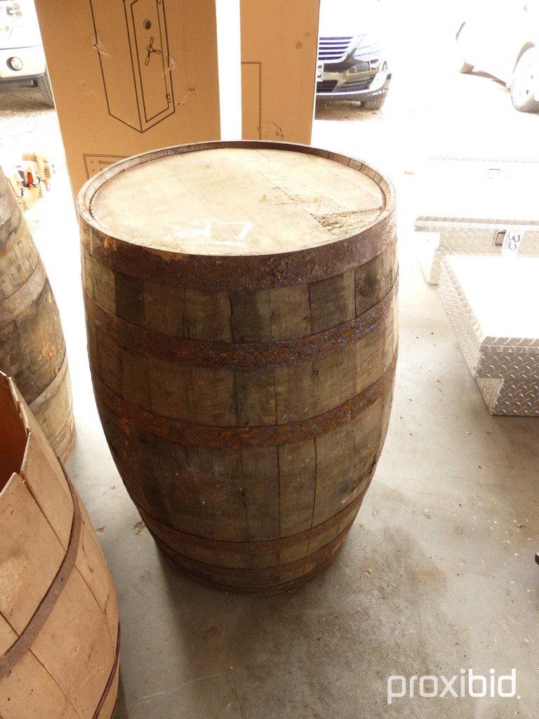 WHISKEY BARREL . ~