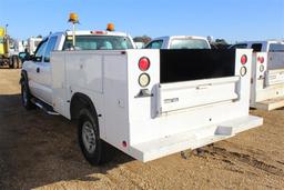 CHEVROLET 2500HD Service Bed, Quad Cab, Gas Engine, Automatic Transmission, Single Axle  ~