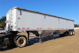 TIMPTE  43' Grain Trailer, Tarp, Tandem Axles, Hopper Bottom  ~