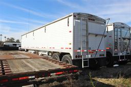 TIMPTE  43' Grain Trailer, Tarp, Tandem Axles, Hopper Bottom  ~