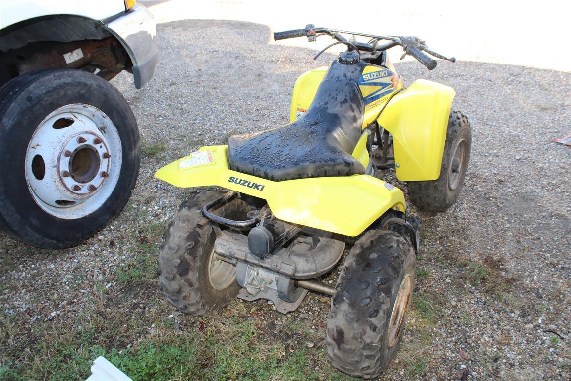 SUZUKI QUADSPORT SALVAGE, Four Wheeler, Gas Motor  ~T3