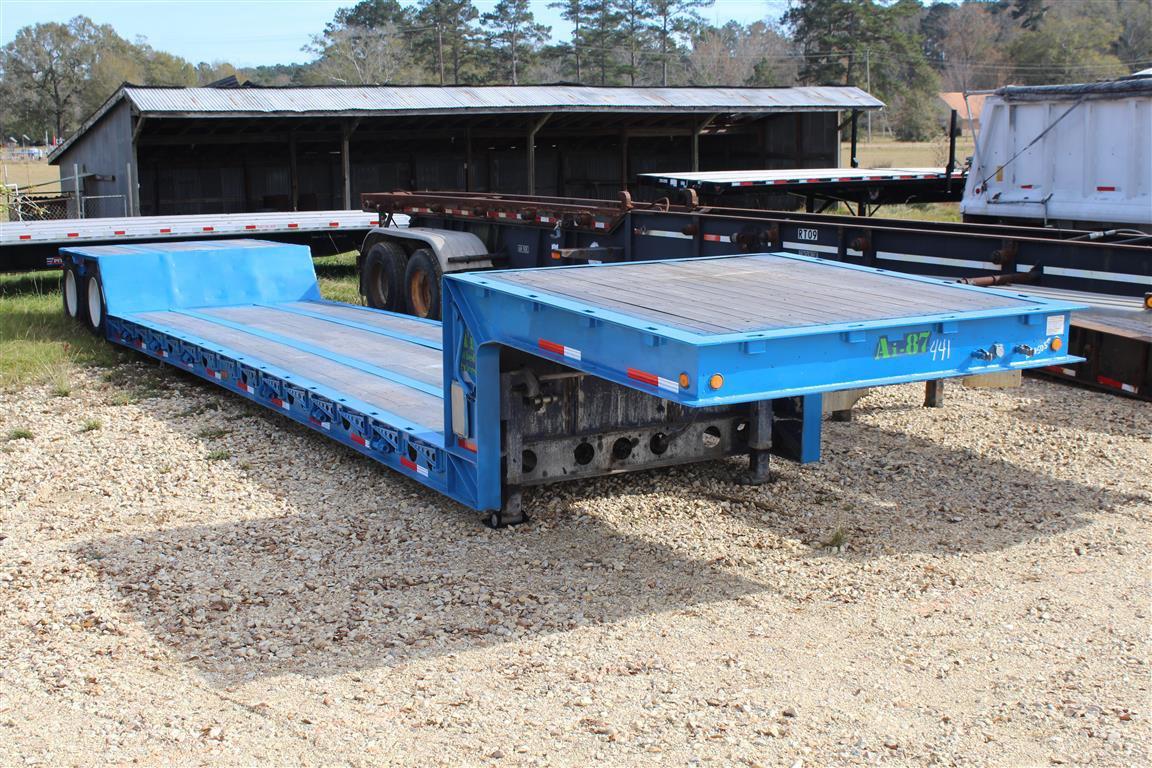 KALYN  48' Double Drop Deck Trailer, Tandem Axles  ~