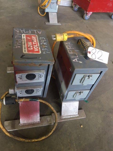 (2) Electrical Boxs