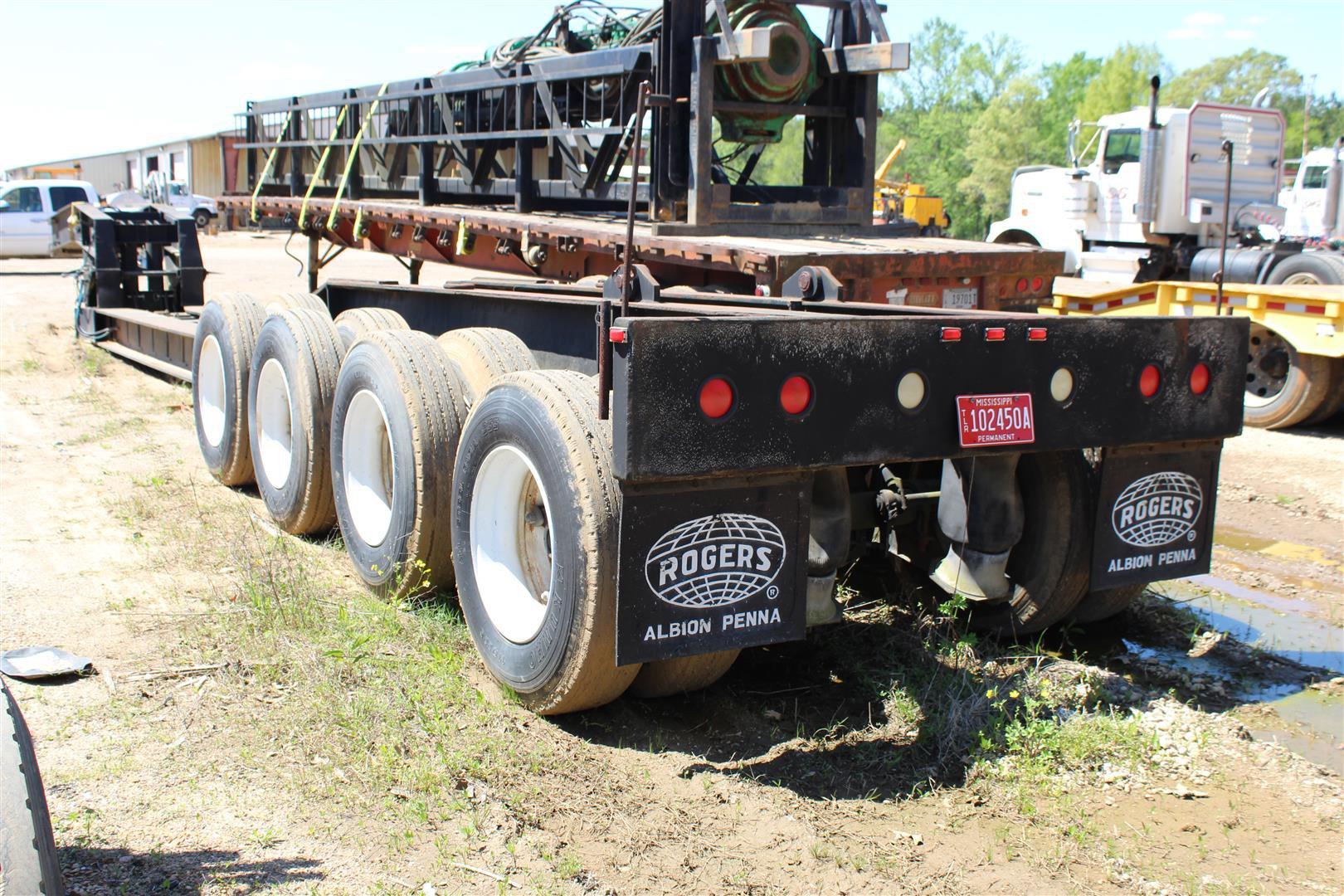 ROGERS 65TON BEAM LOWBOY TRAILER