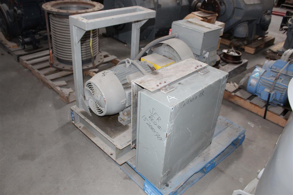 STANFORD GENERATOR/MG SET CLEAN POWER GENERATOR WITH CONTROL PANEL, 480 VOLT CLEAN POWER, Located at