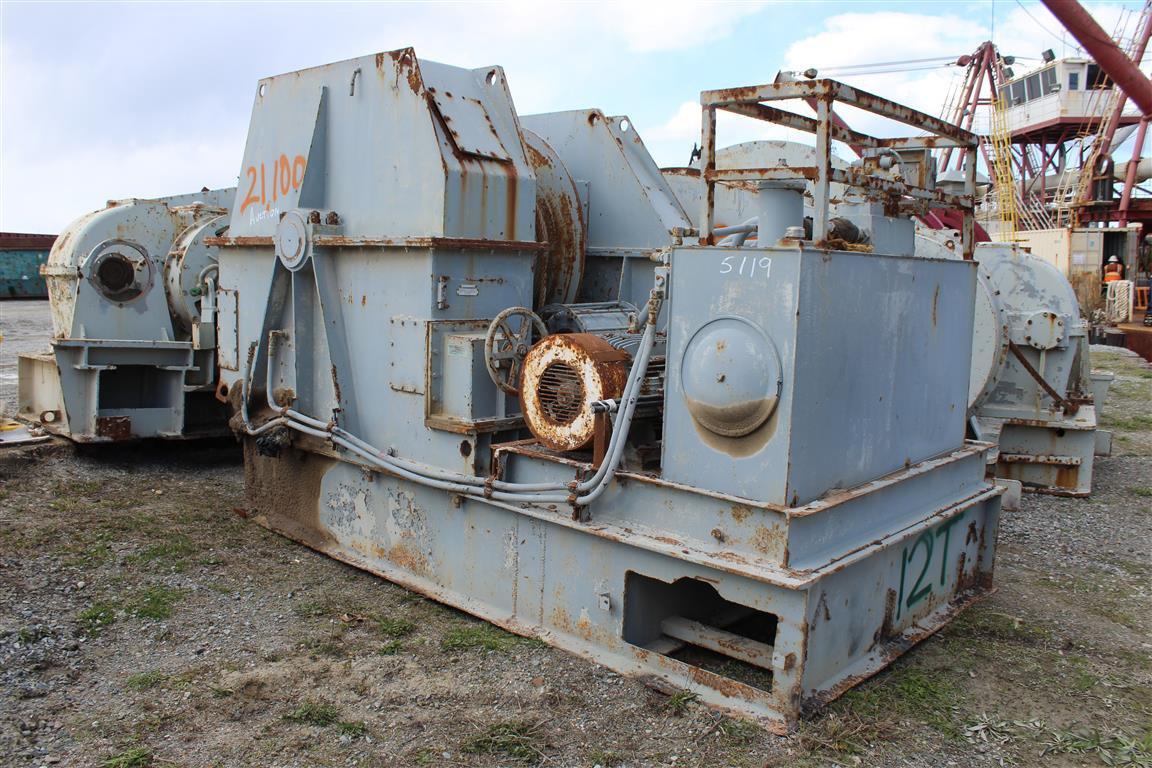 HYDRAULIC POWERED WINCH . SKID MOUNTED, SINGLE DRUM, Located at 800 E Indian River Rd. Norfolk, VA 2