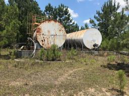 (2) Large Fuel Tanks w/Pumps