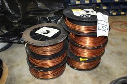 Misc Lot of Ground Wire (Various sizes) Approx 500ft