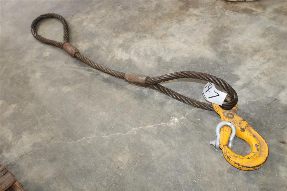 Wire Sling W/ Hook