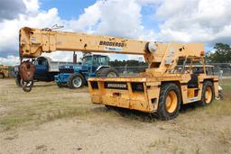 BRODERSON IC200 15 Ton Cap 3 Section Boom Hook Block Outriggers Diesel Engine