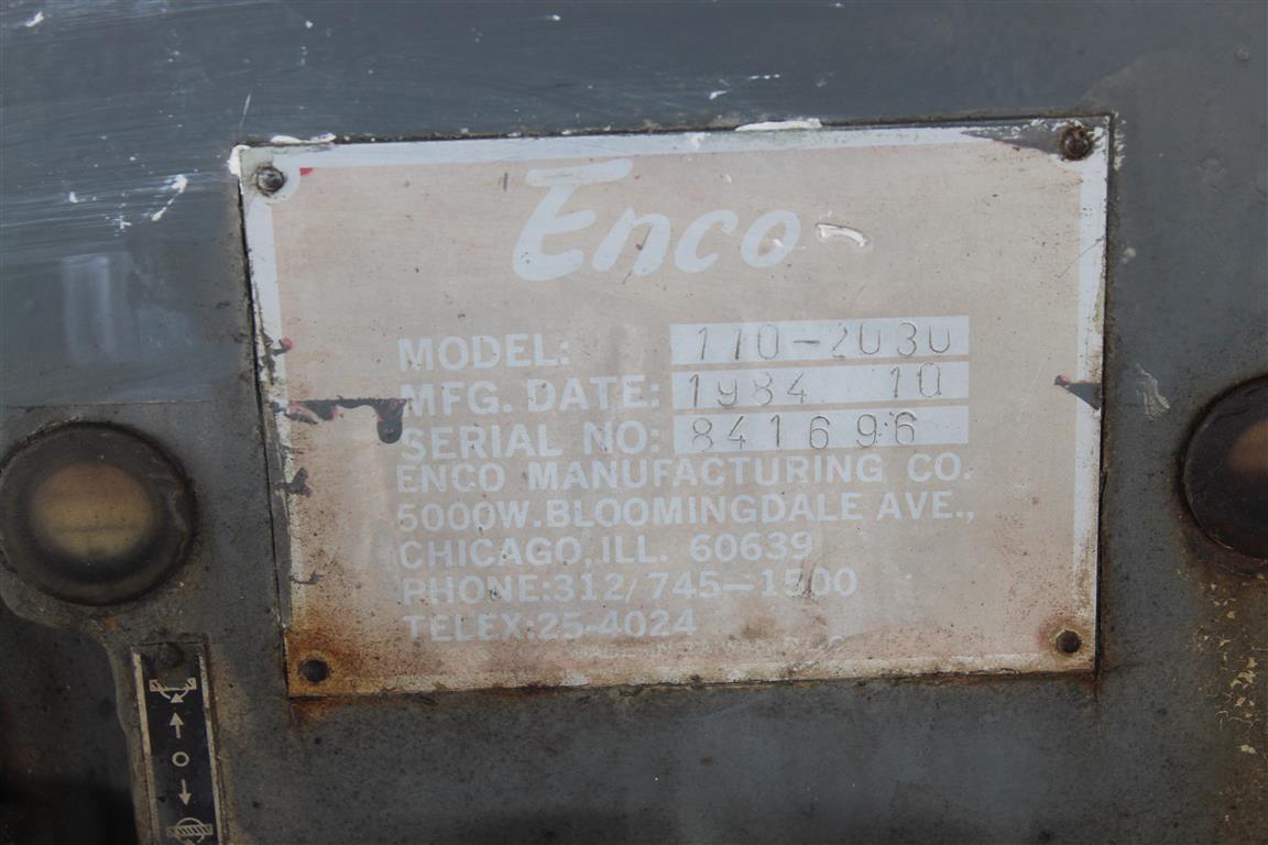 ENCO 110-2030 PRECISION BENCH LATHE  Precision Bench Lathe   #96809