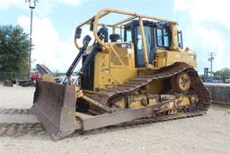 CATERPILLAR D6T LGP Enclosed Cab w/Air Sweeps Straight Blade w/Tilt Sweeps Rear Screen 36" SBG Syste