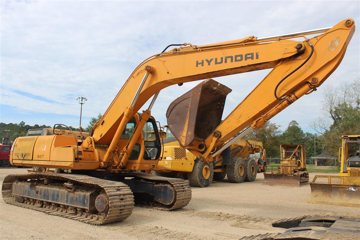 HYUNDAI ROBEX 290 LC-3 Enclosed Cab 50'' Digging Bucket 32'' TBG Pads One Owner Machine