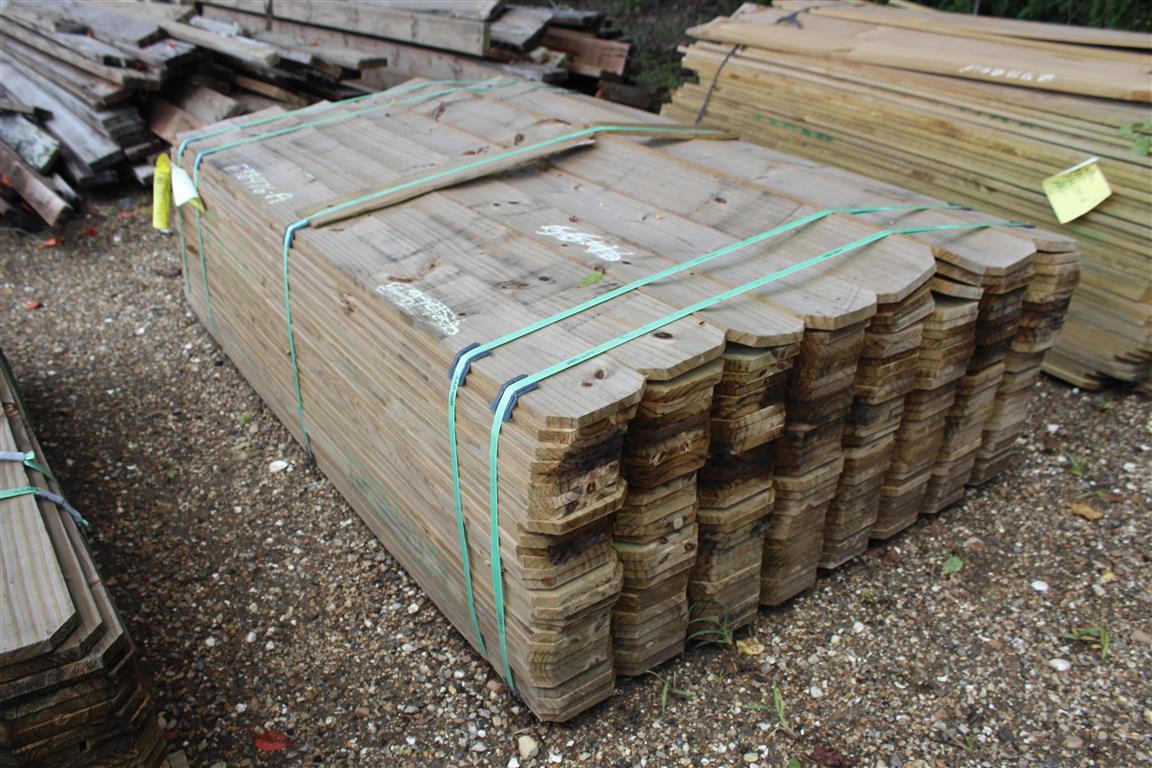 Bundle of 5/8x6x6 Fence