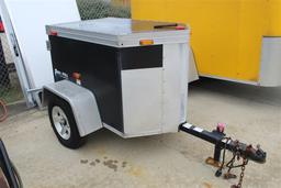 2009 4'X3' Central Hitch & Equipment Company Enclosed Trailer.  VIN 5WJVN041X9L000219